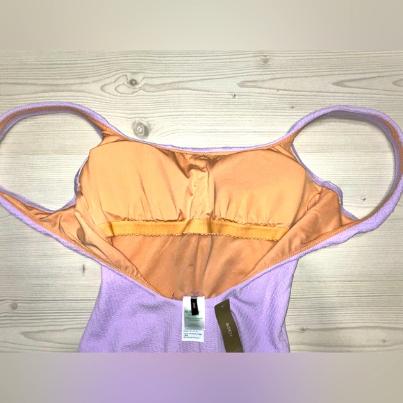 Purple Lavender One Piece J. CREW Bathing Suit - Picture 5 of 5
